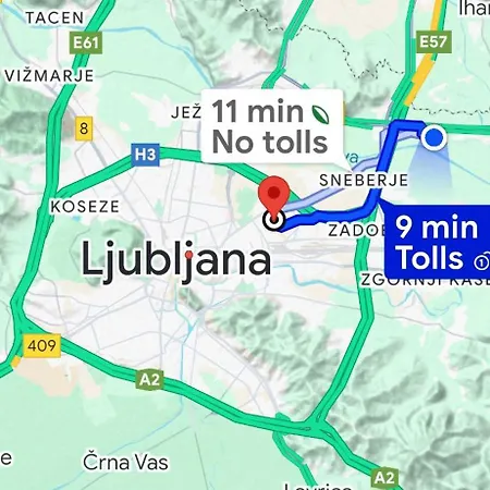 Ostanak kod kuće Brinje Private With Dol pri Ljubljani